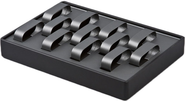 Stackable Watch Tray, 12 1/2” W x 8 3/4” D x 1 7/8” H