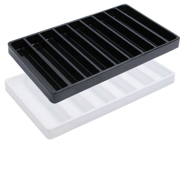 9-Compartment Heavy Duty Lightweight Plastic Stackable Trays (PC9)