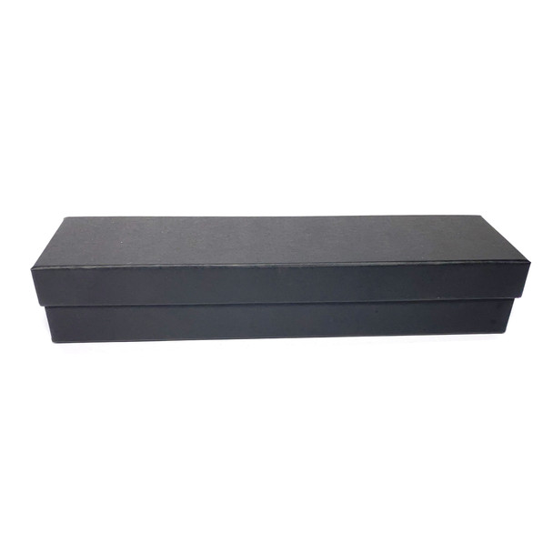 Meridian Black Wood Bracelet Box 9.37" x  2.25" x 1.5"H (WKB5-BK)