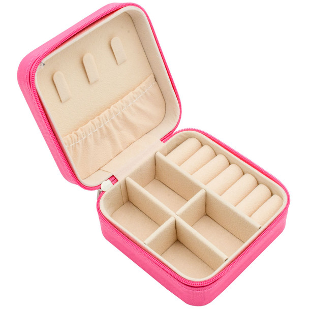 Travel Size Compact Jewelry Organizer Case (K-EB-Compact Travel)