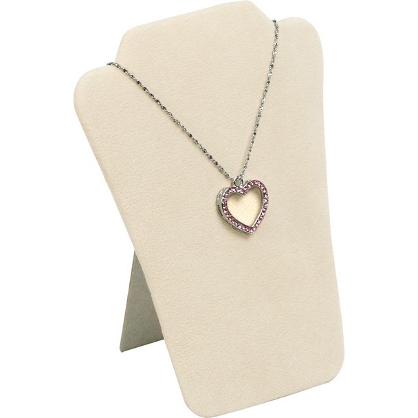 Necklace Display with Easel - 6 1/2"W x 8"H - Choose from Five Colors