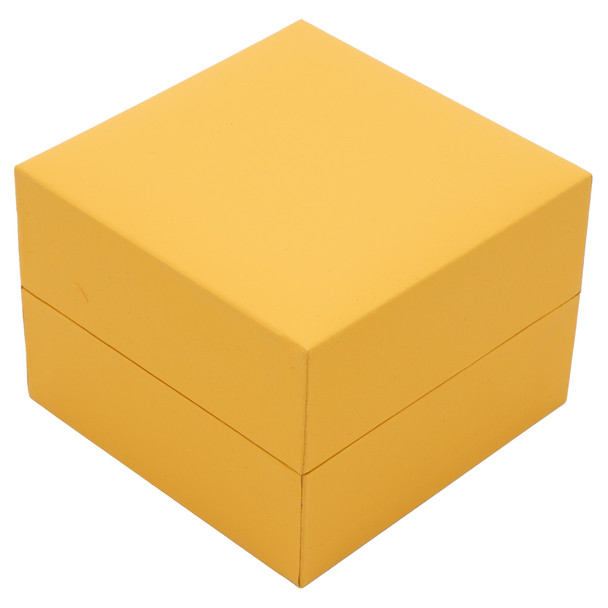 Watch Box Features a Suede Interior with Matching Butterscotch Colored Matte Exterior - 12pcs per pack