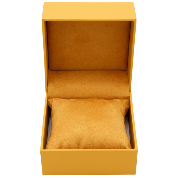 Watch Box Features a Suede Interior with Matching Butterscotch Colored Matte Exterior - 12pcs per pack