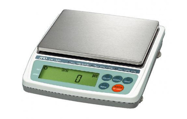 A & D Weighing Everest EK-1200i Scale Compact Balance with External Calibration *Legal for Trade