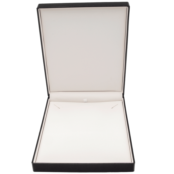 Necklace Jewelry Box with Ribbon Gift Packer - Luxury Packaging for a Necklace (JFN12-Color)
