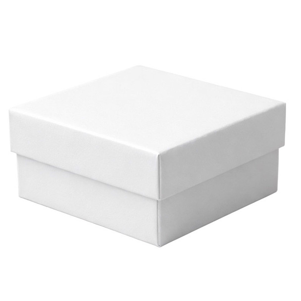 White Luxury Bracelet and Watch Box – Premium Leatherette Jewelry Gift Box for Bracelets and Watches - (RCB5-BK)