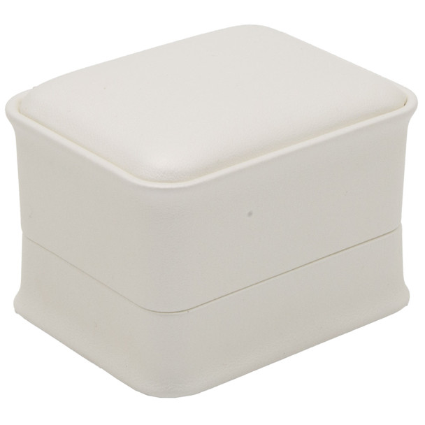 Luna Lux Pearl White LED Double Ring Wedding Set Box