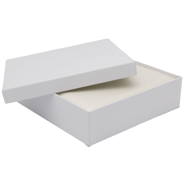 Luna Lux Pearl White LED Necklace & Jewelry Set Combination Box