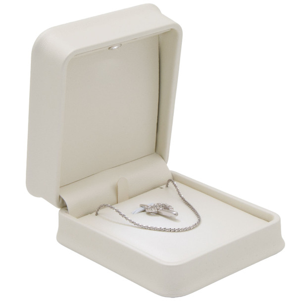 Luna Lux Pearl White LED Pendant & Small Chain Jewelry Box