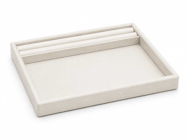 Countertop Jewelry Presentation Tray - 10 1/2"x 8 5/8"x 1"H - Choose Color