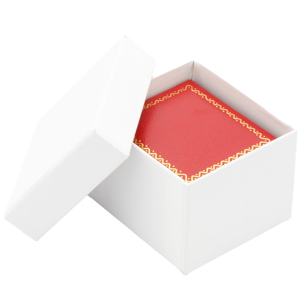Cartier Style Ring Box ~ Choose from Red or Black