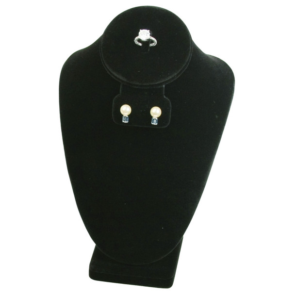 Combination Necklace Display 6 3/8” x 4 1/2" x 10"H,Choose from various Color