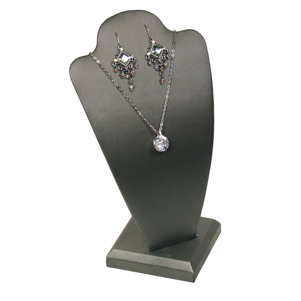 Necklace Display, 5 1/2" x 4 7/8" x 10"H,(Choose from various Color)