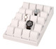 20-Watch display tray, 10" x 16" x 3"H, Choose from various Color