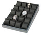 20-Watch display tray, 10" x 16" x 3"H, Choose from various Color