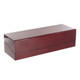 Rosewood / Almond  5-Pillow Watch Case, 11 7/8" x 3 7/8" x 3 1/4"H