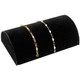 Half-Moon Bracelet/Watch Display, 8 1/4" x 5" x 2 1/2"H,(Choose from various Color),