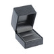 Premium Ribbon Ring box-Grey 2 1/8" x 2 1/2" x 2"H