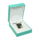 Teal Blue Pendant Box 2.62" x 1.12" x 3.12"H (AP9-TB)