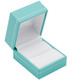Teal Blue Ring Box 1.75" x 1.5" x 2"H (AR3-TB)