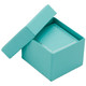 Teal Blue Ring Box 1.75" x 1.5" x 2"H (AR3-TB)