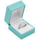 Teal Blue Ring Box 1.75" x 1.5" x 2"H (AR3-TB)