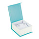 Fancy Magnetic Flap Earring / Pendant Box, 2.75" x 3.25" x 1.75"H