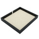Standard Beige Linen Tray Insert Display Pad, 7 3/4” x 6 3/4”H (DP-9304-N-LE)