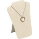 Necklace Display with Easel - 6 1/2"W x 8"H - Choose from Five Colors