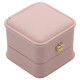 Soft Pink Faux Leather Ring Box (JAS15R-PK) *Price for 12pcs