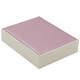 Necklace Box with Paradiso and Lilac Pink Satin Finish 5.87" x 7.37" x 1.62"H