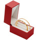 Premium Ribbon Hoop Earring Box, 3.62" x 2" x 2.75" 