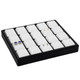 Lightweight Plastic Stackable Display Tray for Pendants or Stud Earrings