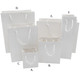 Paper Tote Gift Bag White Color with Rope Handles - 20 Pieces per Pack - Choose a Size