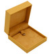 Bangle Bracelet Box Features a Suede Interior with Matching Butterscotch Colored Matte Exterior - 12pcs per pack