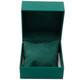 Watch Box Features an Emerald Suede Interior with Matching Green Matte Exterior - 12pcs per pack