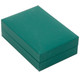 Earring Pendant Charm Box Features an Emerald Suede Interior with Matching Green Matte Exterior - 12pcs per pack