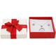 Universal Bow Tie Gift Box Features a Red Bow Tie and Can a Hold Pair of Earrings, Necklace, Ring, and a Bangle - Sold in Packs of 24 pcs