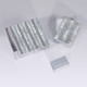 Silver Cotton Filled Boxes (Choose from various sizes), price for 100 pcs