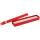 Bracelet Box with a Red Exterior and a Shiny Gold Bow-Tie - 12 Pieces Per Pack