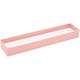Bracelet Box with a Soft Pink Exterior and a Shiny Silver Bow-Tie - 12 Pieces Per Pack