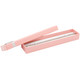 Bracelet Box with a Soft Pink Exterior and a Shiny Silver Bow-Tie - 12 Pieces Per Pack