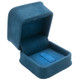 LED Lighted Ring Box with clip features a Plush Leatherette Exterior