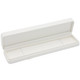White Luxury Bracelet and Watch Box – Soft Touch Leatherette Jewelry Gift Box for Bracelets and Watches - (RCB5-WH)