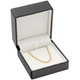Black Necklace and Pendant Gift Box with Ribbon Packer – Luxury Jewelry Packaging