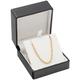 Black Necklace and Pendant Gift Box with Ribbon Packer – Luxury Jewelry Packaging