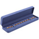 Matte Blue Luxury Bracelet and Watch Box – Soft Touch Jewelry Gift Box for Bracelets and Watches - (RCB5-BL)