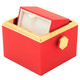 Rotating Rose Jewelry Box Gift Set with Velvet Insert, Outer Box & Matching Tote Bag