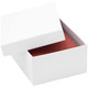 Dusty Rose Microfiber Earring Jewelry Box with Outer Packer