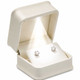 Luna Lux Pearl White LED Stud Earring Box